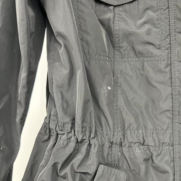 Burberry Brit Black Zip Cinch Waist Jacket | XS - Picture 9 of 11